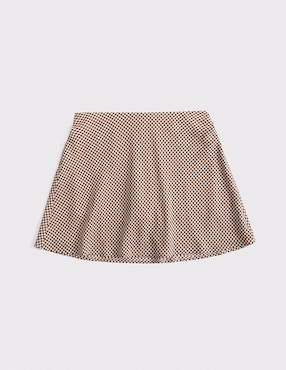 Falda mini Abercrombie & Fitch cintura alta