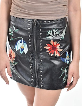 Falda corta Roman Fashion a la cintura