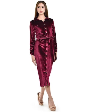 Vestido midi formal Roman Fashion para mujer