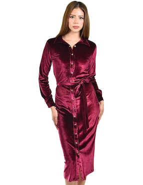 Vestido midi formal Roman Fashion para mujer