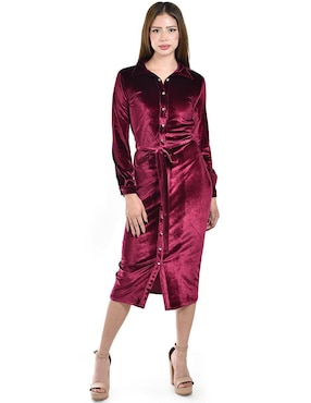 Vestido midi formal Roman Fashion para mujer
