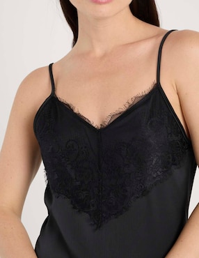 Vestido largo casual Map para mujer