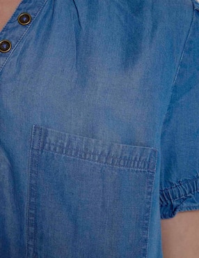 Blusa Renatta&Go manga corta para mujer