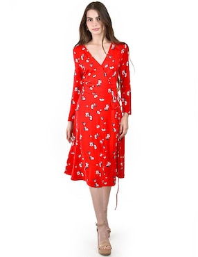 Vestido midi casual Roman Fashion para mujer