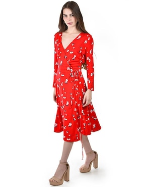 Vestido midi casual Roman Fashion para mujer