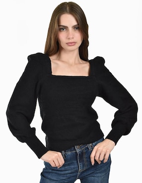 Suéter Roman Fashion cuello cuadrado para mujer