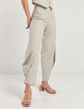 Pantalón relaxed Map barrel para mujer
