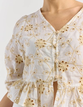Blusa Petite Studio manga 3/4 para mujer