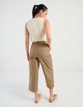 Pantalón Petite Studio amplio para mujer