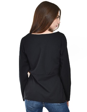 Blusa Roman Fashion manga larga para mujer
