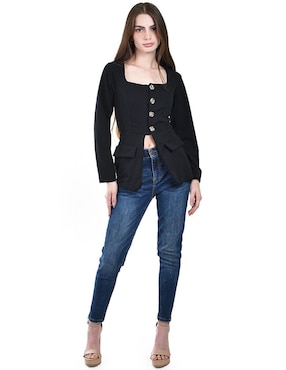 Blusa Roman Fashion manga larga para mujer