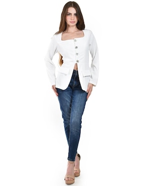 Blusa Roman Fashion manga larga para mujer