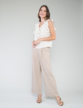 Blusa Parallel manga corta para mujer