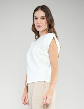 Blusa Parallel manga corta para mujer