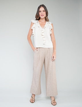 Pantalón relaxed Parallel wide leg para mujer