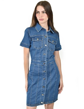 Vestido corto casual Roman Fashion para mujer