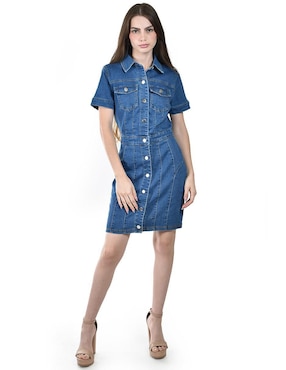 Vestido corto casual Roman Fashion para mujer