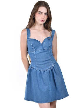 Vestido corto casual Roman Fashion para mujer