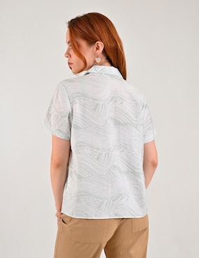Blusa Supply manga corta para mujer