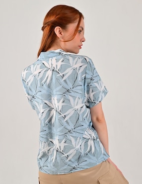 Blusa Supply manga corta para mujer