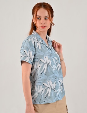 Blusa Supply manga corta para mujer