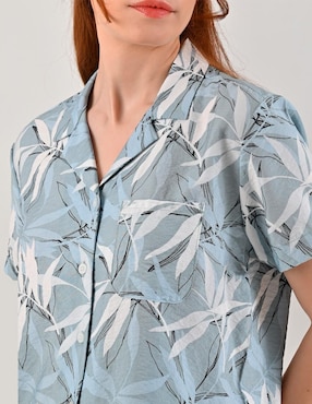 Blusa Supply manga corta para mujer
