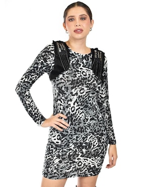 Vestido corto casual Roman Fashion para mujer