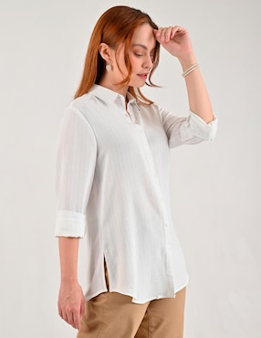 Blusa Supply manga larga para mujer
