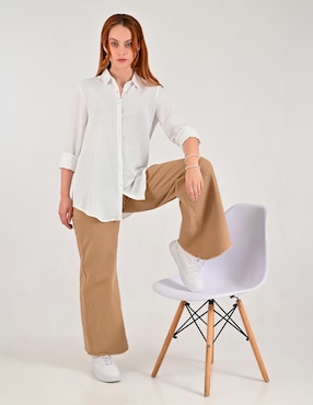 Blusa Supply manga larga para mujer