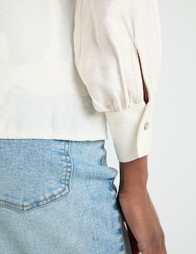 Blusa Petite Studio manga larga para mujer