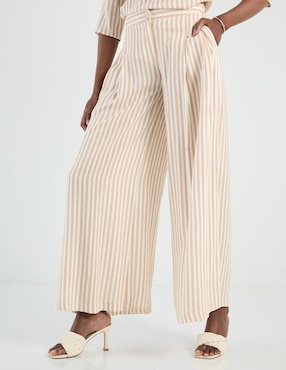 Pantalón coulotte Map amplio para mujer