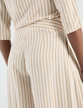 Pantalón coulotte Map amplio para mujer