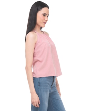 Blusa Lvyou sin mangas para mujer