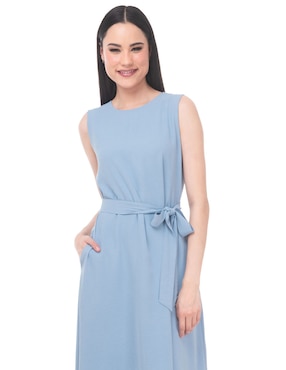 Vestido midi casual Lvyou para mujer