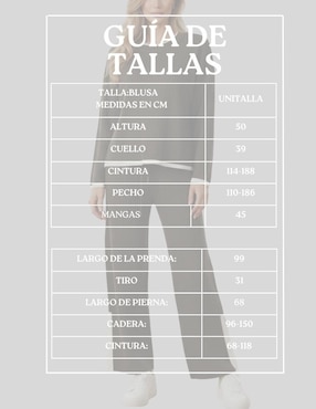 Conjunto Malabis para mujer 2 piezas