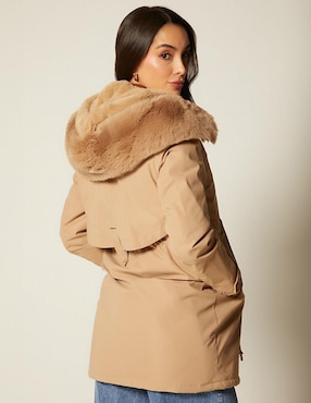 Gabardina resistente al agua con bolsillos Studio f para mujer