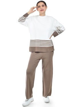 Conjunto casual Roman Fashion para mujer 2 piezas