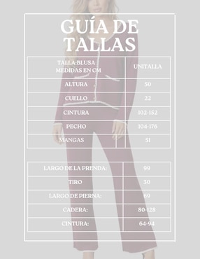 Conjunto casual Malabis para mujer 2 piezas