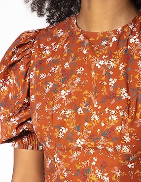 Vestido corto casual Studio F Pradera de Toscana para mujer