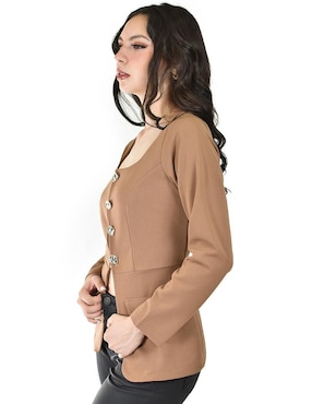 Blusa Roman Fashion manga larga para mujer