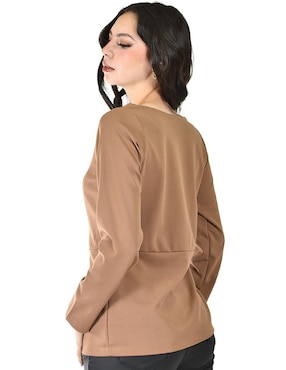 Blusa Roman Fashion manga larga para mujer