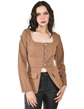 Blusa Roman Fashion manga larga para mujer