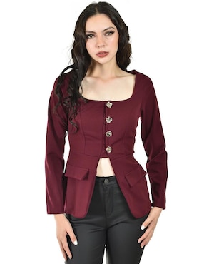 Blusa Roman Fashion manga larga para mujer