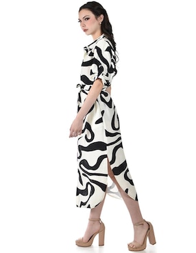 Vestido midi casual Roman Fashion para mujer