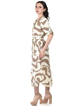 Vestido midi casual Roman Fashion para mujer