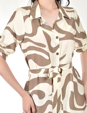 Vestido midi casual Roman Fashion para mujer