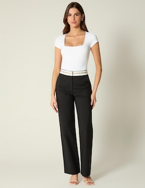 Pantalón de vestir Studio F straight para mujer