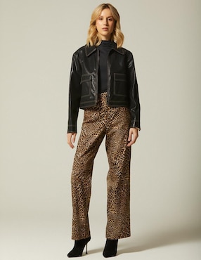 Pantalón carpenter Studio F straight para mujer
