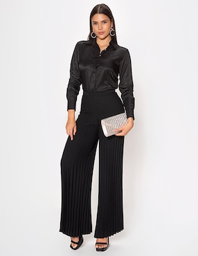Pantalón relaxed Studio F amplio para mujer