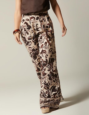 Pantalón relaxed Studio F amplio para mujer